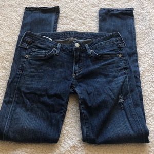 Citizens of Humanity distressed jeans